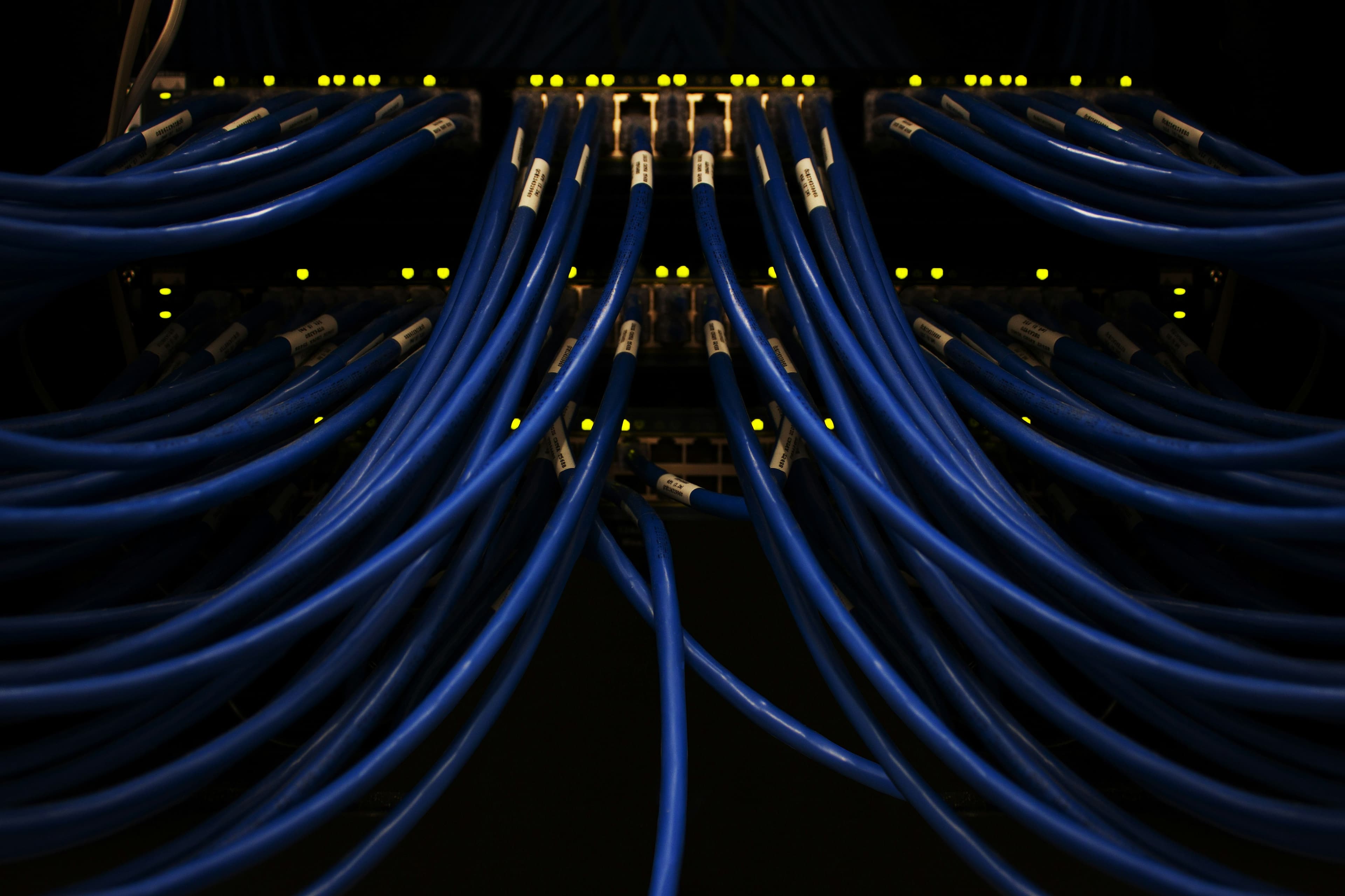 Low-voltage network cabling that supports commercial meeting room audio visual systems